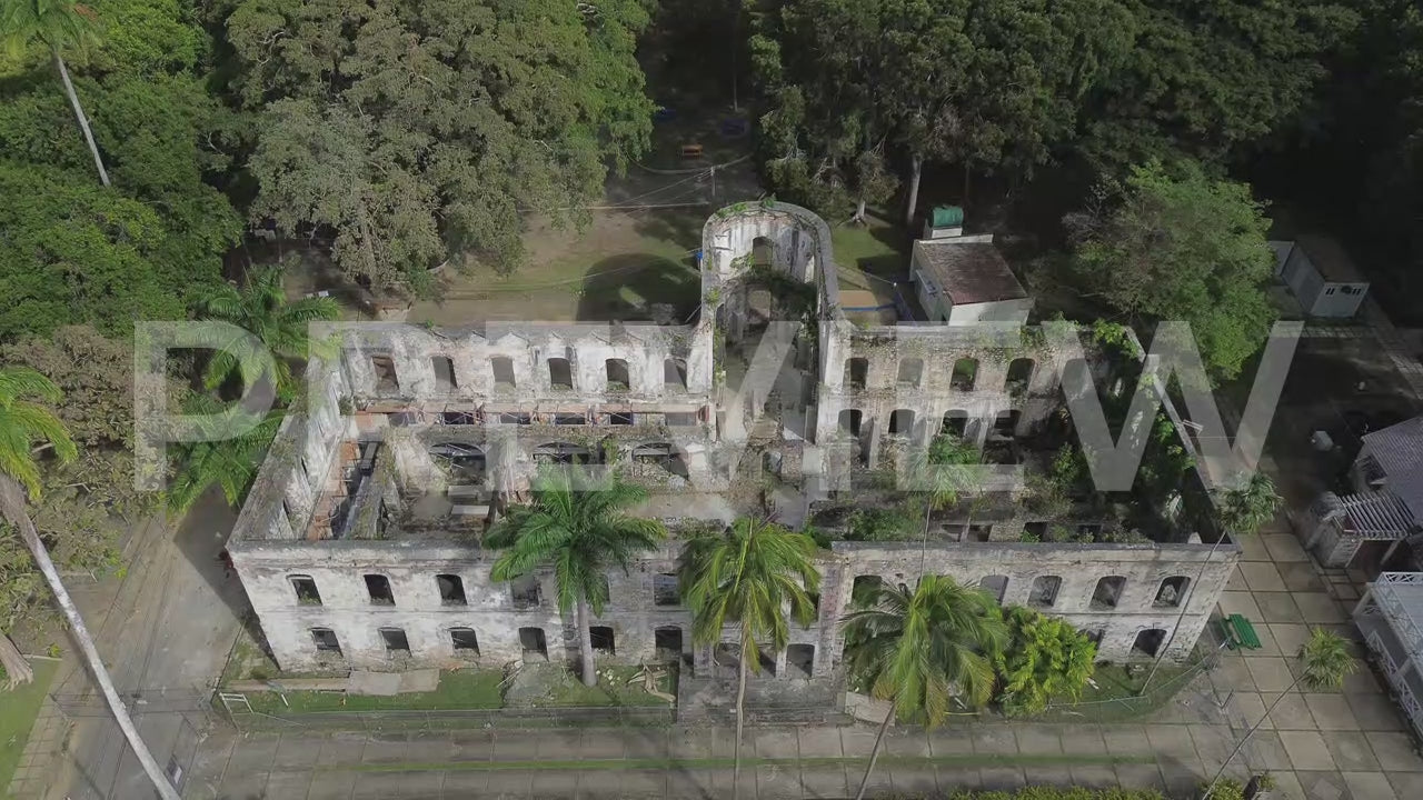 Aerial_Farley Hill Ruins.Barbados-003