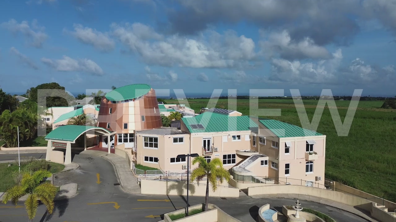 Aerial_St John Polyclinic.Barbados