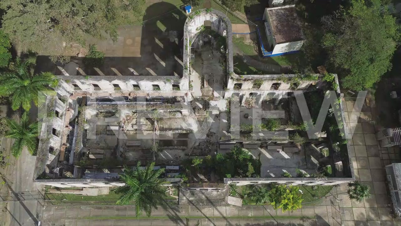 Aerial_Farley Hill Ruins.Barbados-001