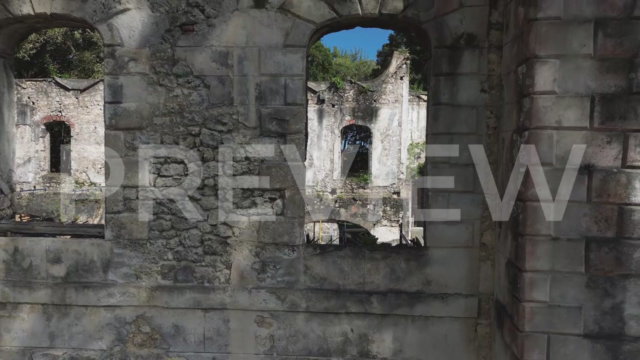 Aerial_Farley Hill Ruins.Barbados-004